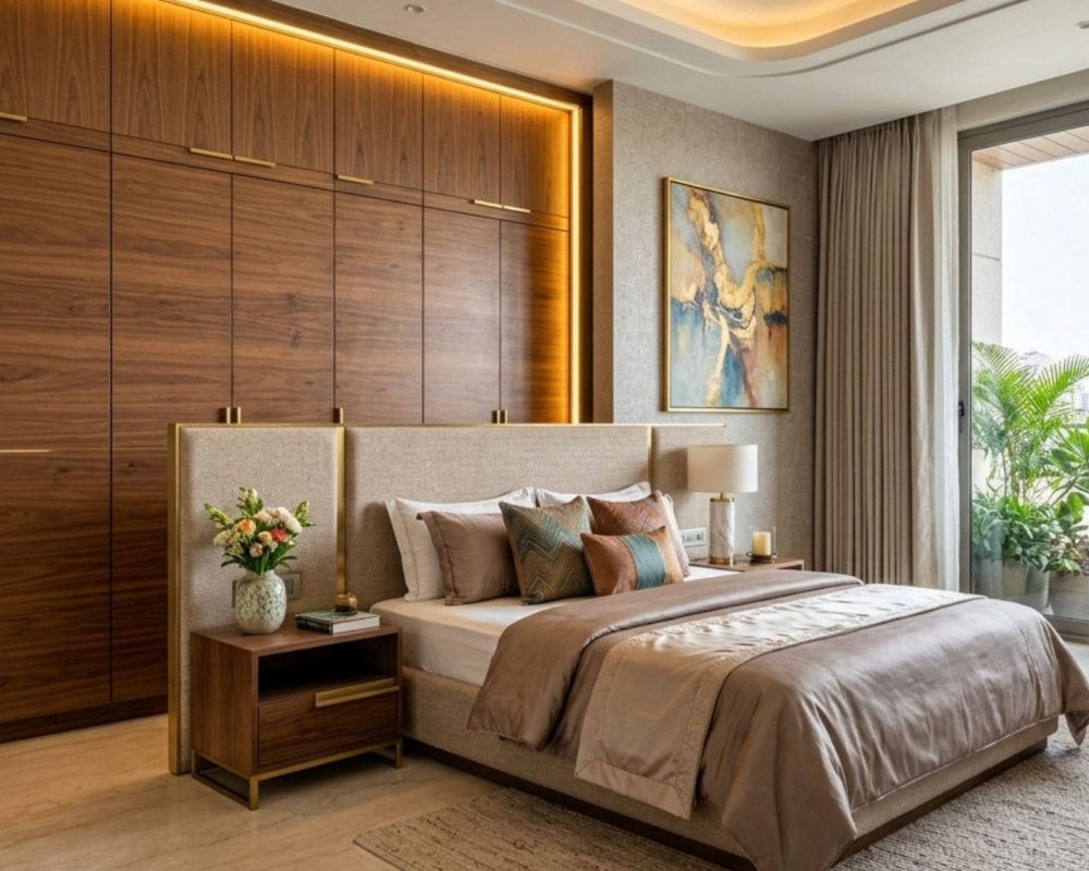 bedroom's wardrops