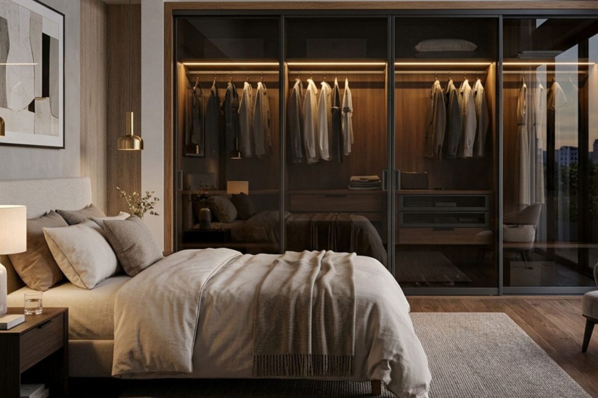 glass wardrob