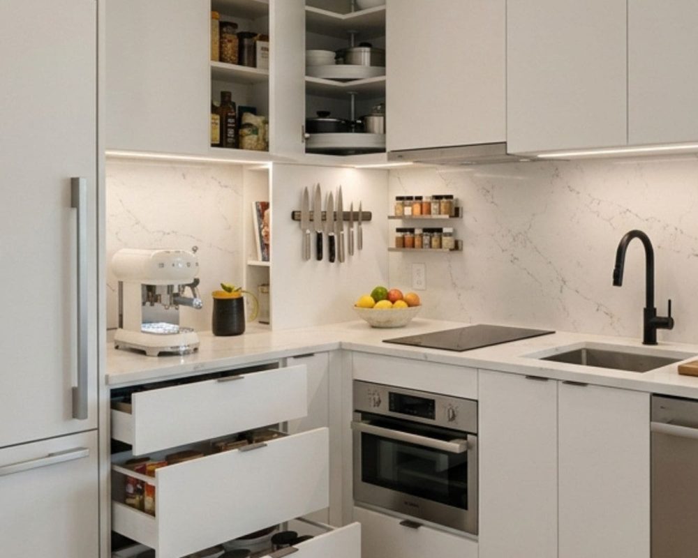 white kitchen
